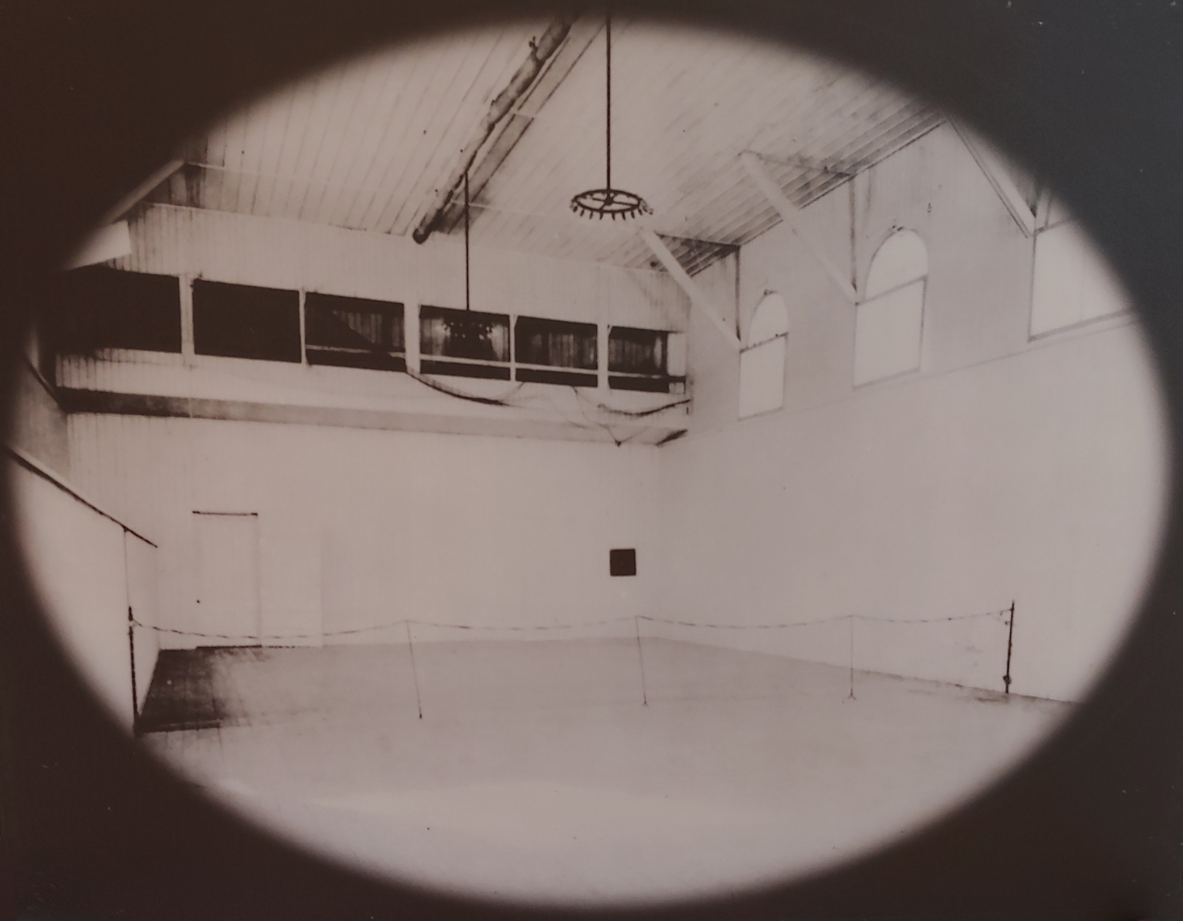 Racket Court, Original, Connaught period (1911-1916) Rideau Hall Archives, 575-29