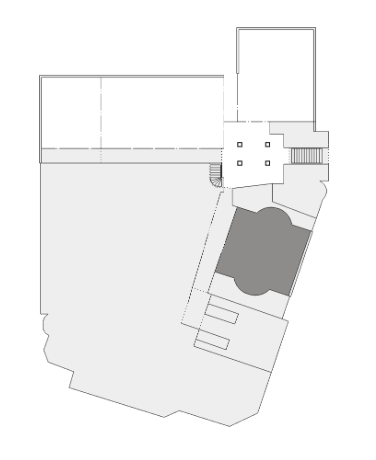 Floor plan of the Adam Room