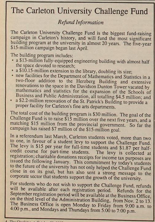 Charlatan Clipping Oct 29, 1987, pg4