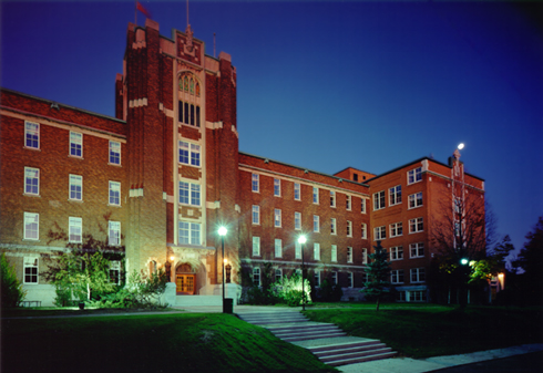 Front facade of the previous St. Patrick's college - now  Immaculata High School