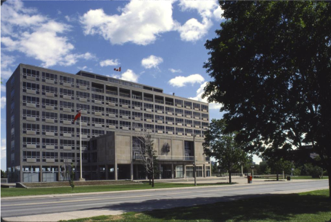 Diefenbaker Building 52 - exterior view from north of front facade