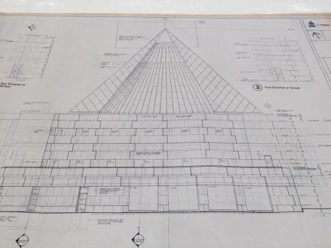 Ottawa - Safdie - Council Chamber External Elevation South