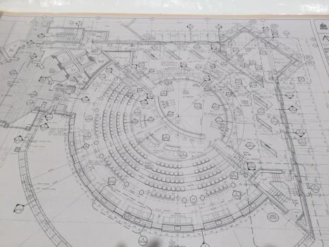 Ottawa City Hall - Safdie - Council Chamber Podium level