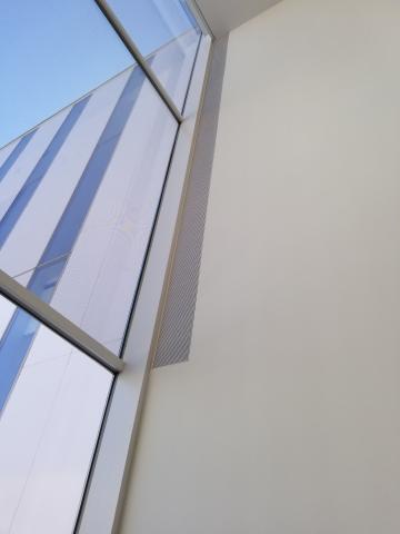 Detail of the venting system and how it is integrated as part of the design