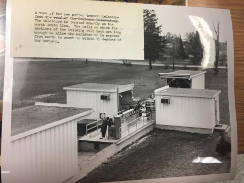 Dominion Observatory Astrograph (Small Observatory) Dome Foreground
