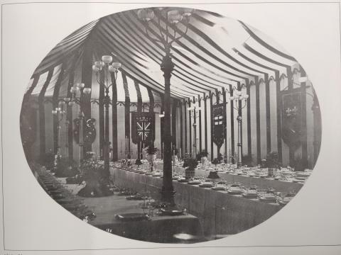 Interior of the Tent Room. Photo by W J Topley (PAC PA-4845)