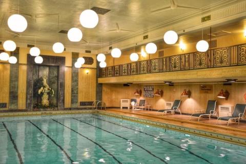 Fairmont Chateau Laurier, Art-Deco Swimming Pool, Promotional Photo, Hotel Website