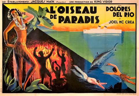 Birds of Paradise (L'oiseau de paradis) 1932, Poster (French), IMDB