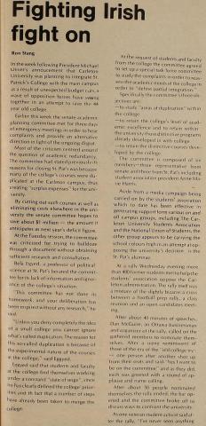 Charlatan Clipping Dec 6, 1974, pg1 - Part 1